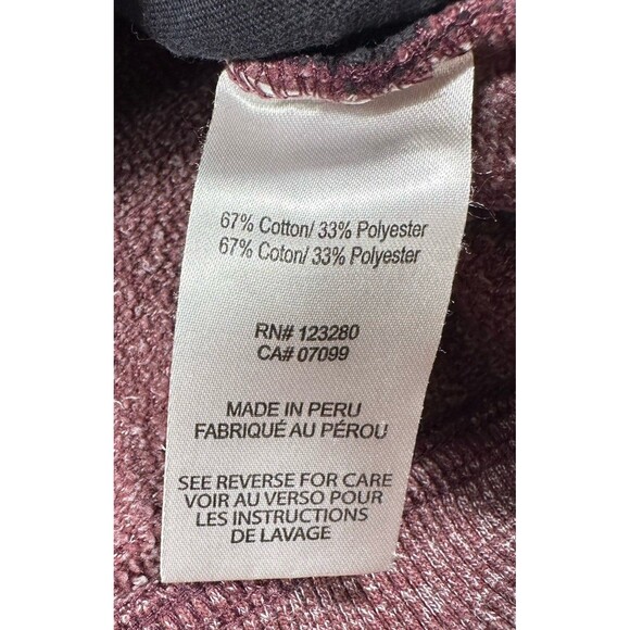 Travis Mathew Hideaway Sweater Men’s XL Heather Red 1/4 Zip Golf Pullover Fleece - Picture 5 of 7